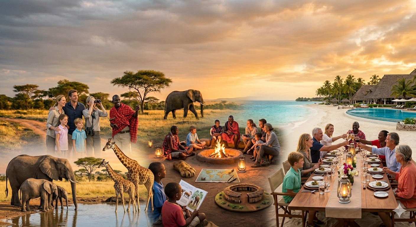 Family & Group Safari Experiences